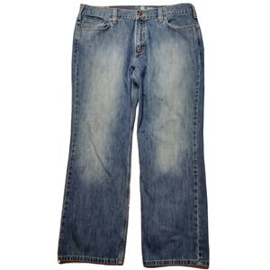 CARHARTT B320 Relaxed Straight Men 40X30 Denim Blue Jeans